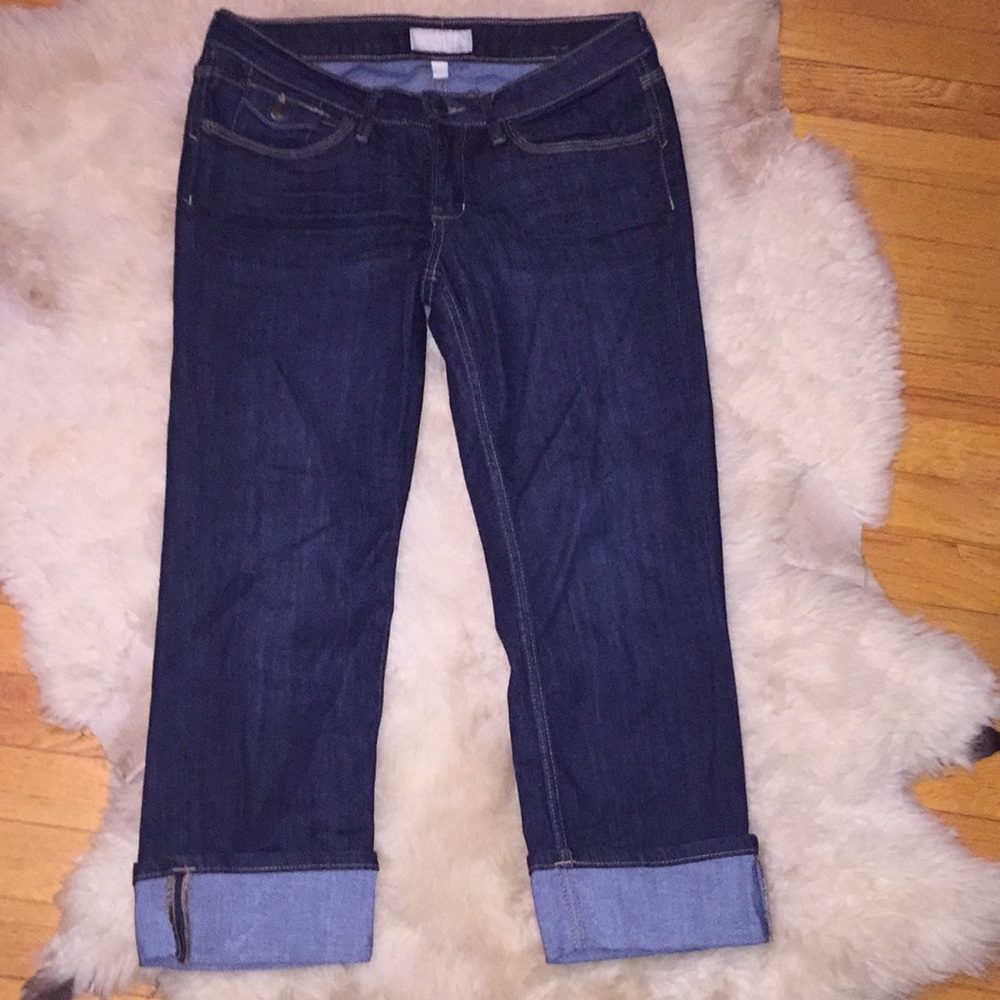 Banana Republic Stretch Denim Cropped/Capri Jeans